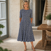 Sarah | Effortless Floral Midi Dress