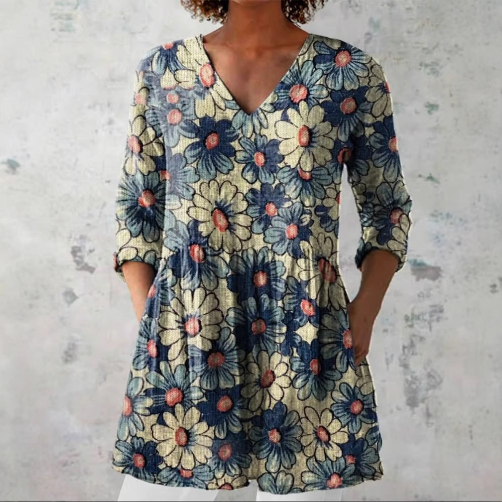 Juliette | Everyday V-Neck Blouse
