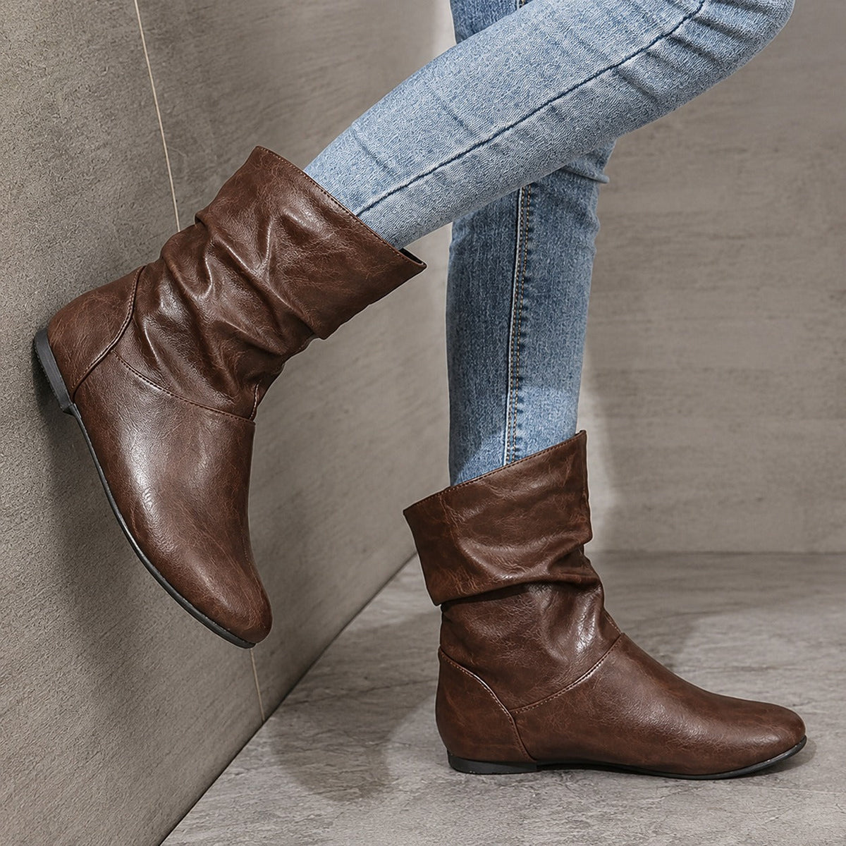 Jess | Leather Ankle Boots