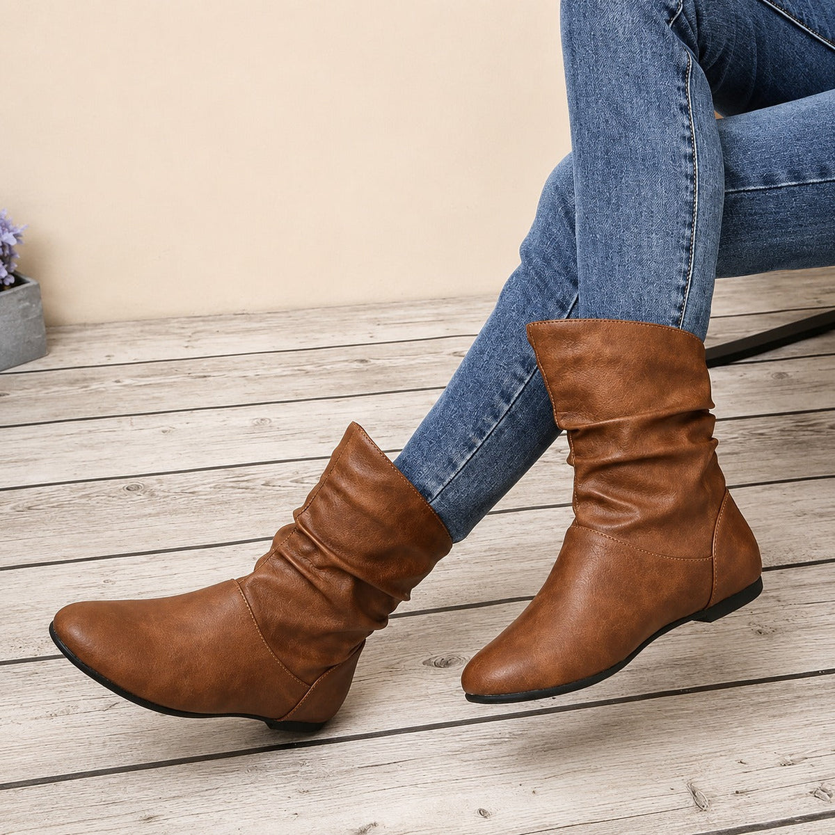 Jess | Leather Ankle Boots