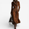 Israela Elegant Suede Coat