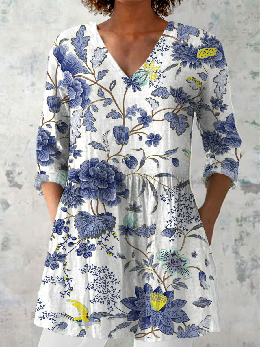 Juliette | Everyday V-Neck Blouse