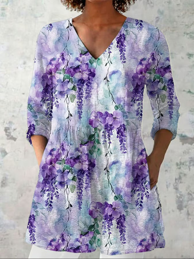 Juliette | Everyday V-Neck Blouse