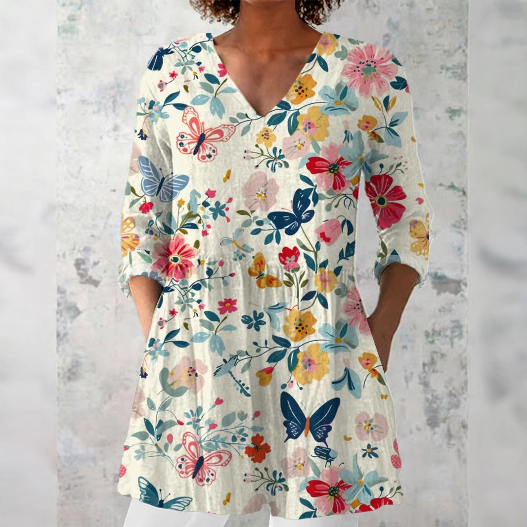 Juliette | Everyday V-Neck Blouse