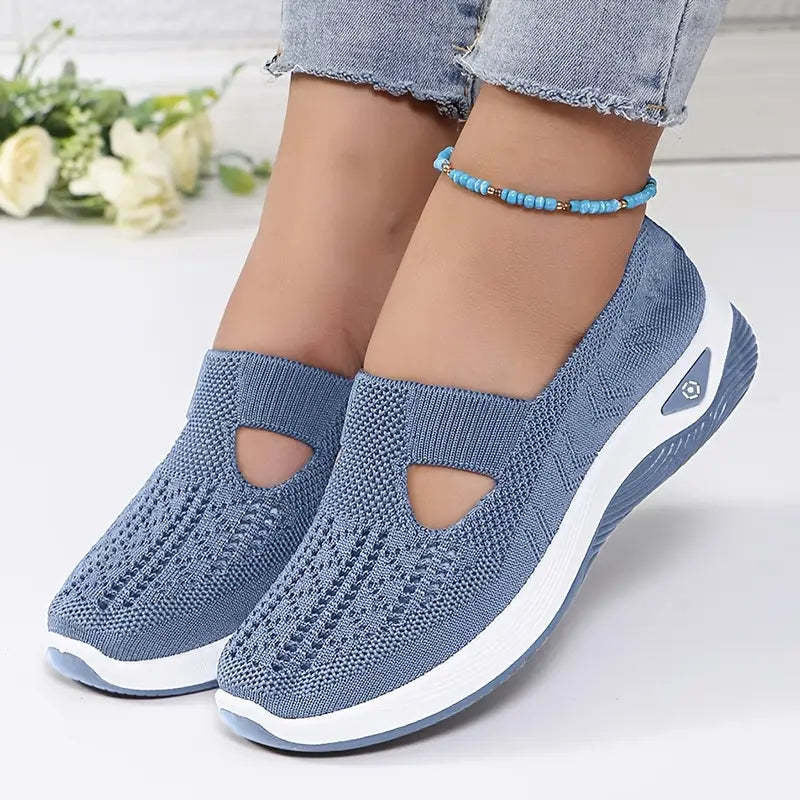 Women's Comfy Cut-Out Sneakers