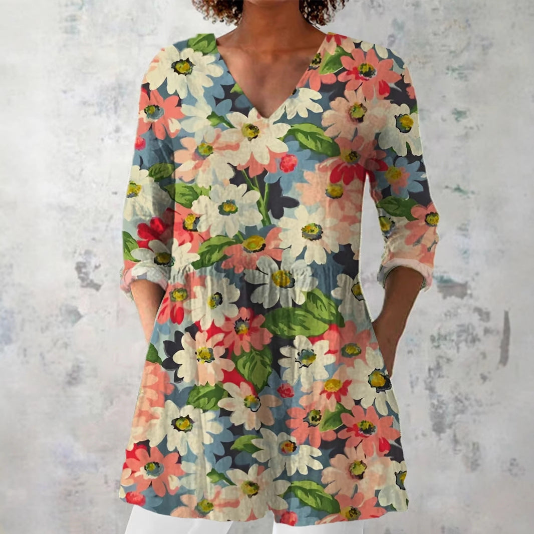 Juliette | Everyday V-Neck Blouse