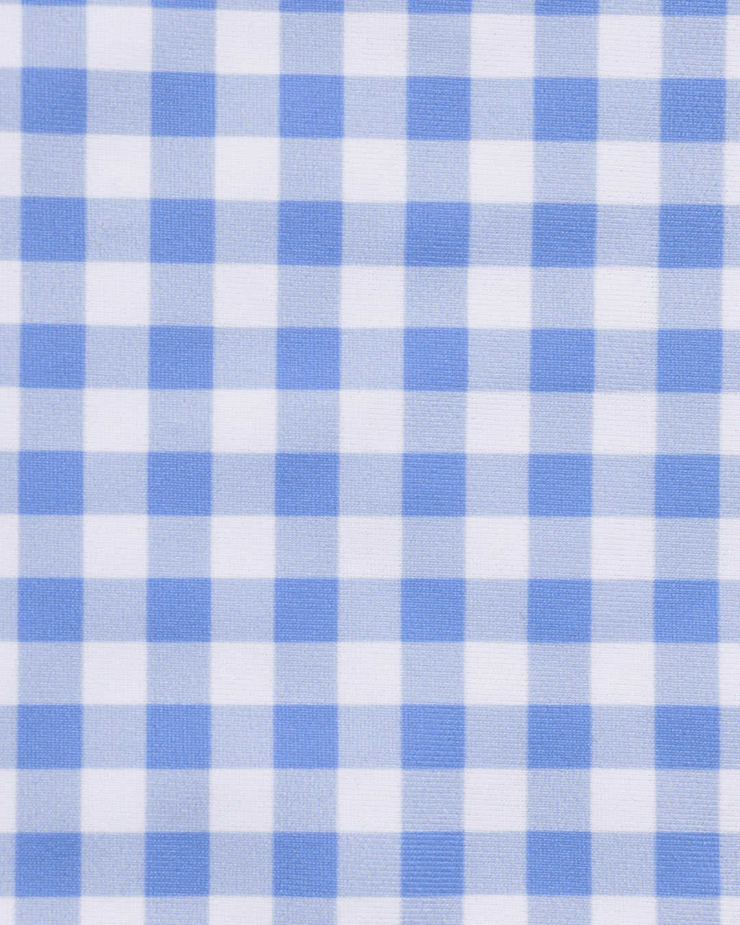 Blue Plaid Underwire One Piece