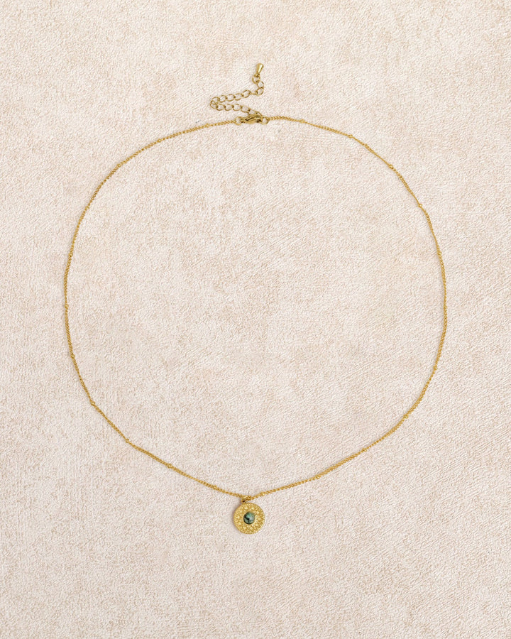 Gold Titanium Tteel Necklace