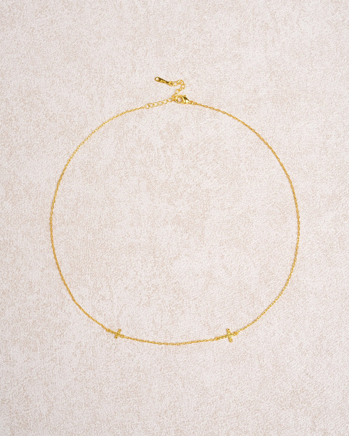 Gold Copper Necklace